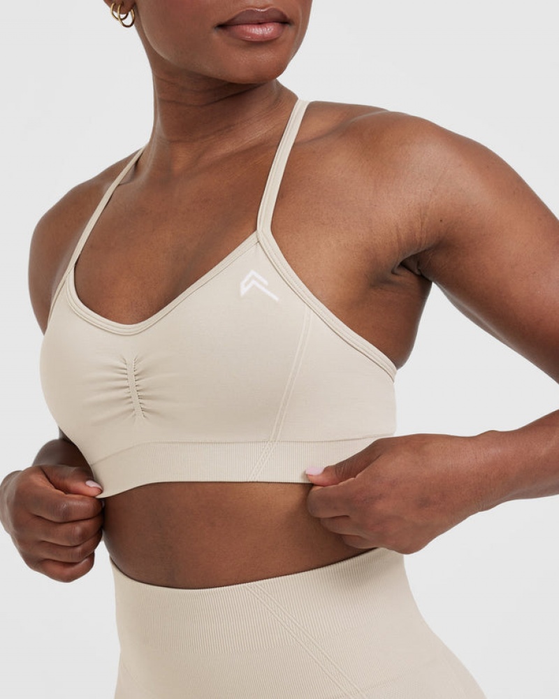 Oner Active Effortless Bandjes Bralette Sports Bras Bruin | VMB-283649