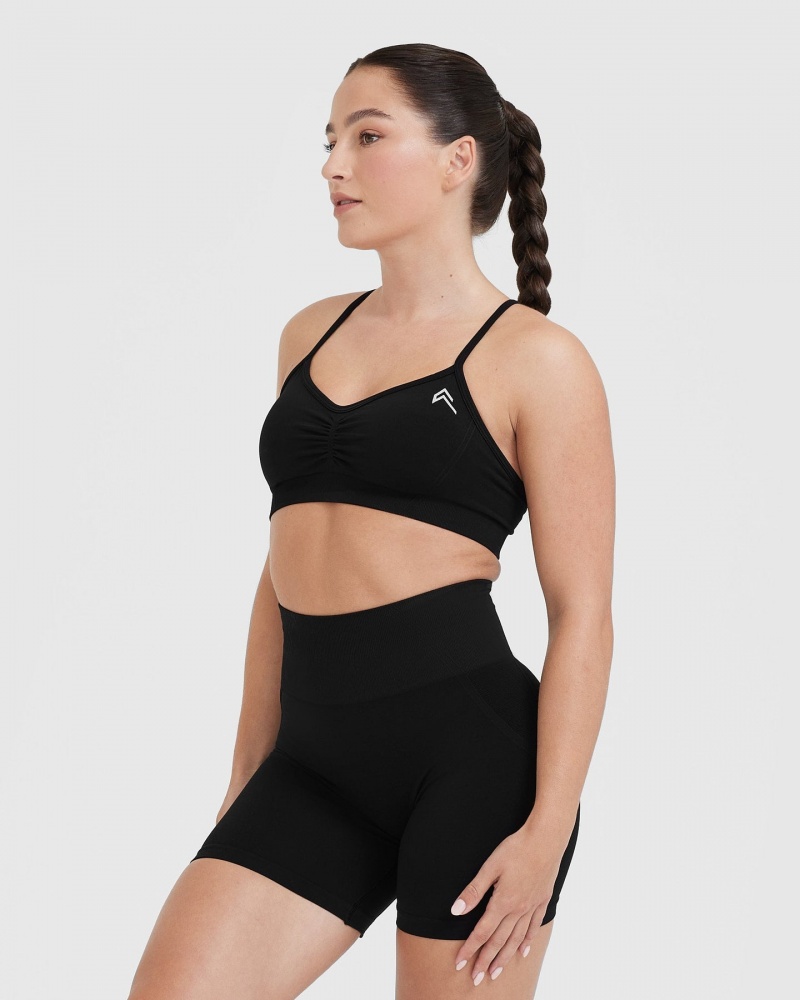 Oner Active Effortless Bandjes Bralette Sports Bras Zwart | FLZ-756312