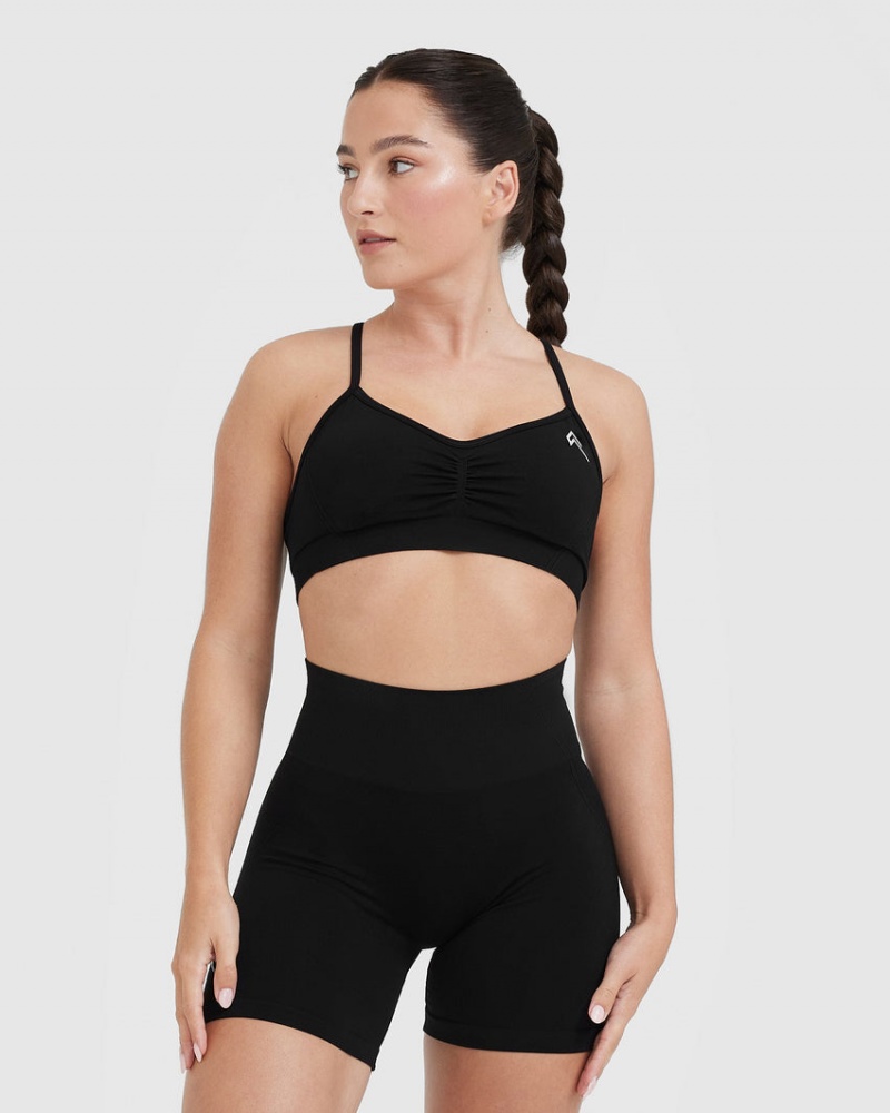 Oner Active Effortless Bandjes Bralette Sports Bras Zwart | FLZ-756312