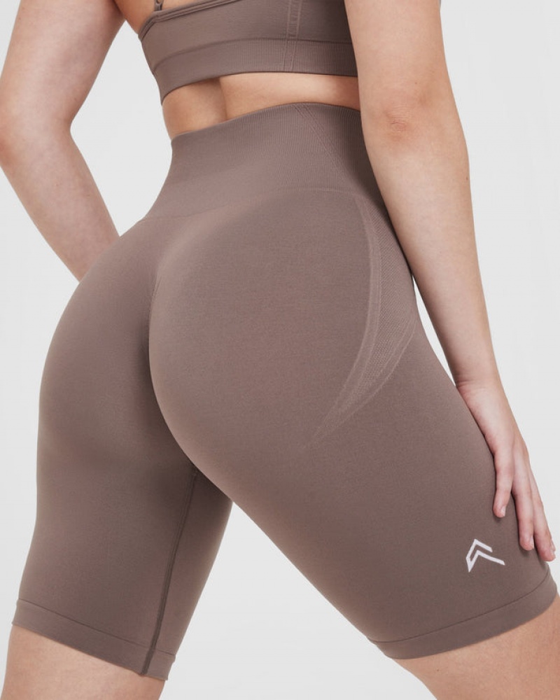 Oner Active Effortless Seamless Cycling Korte Broek Bruin | KND-230896