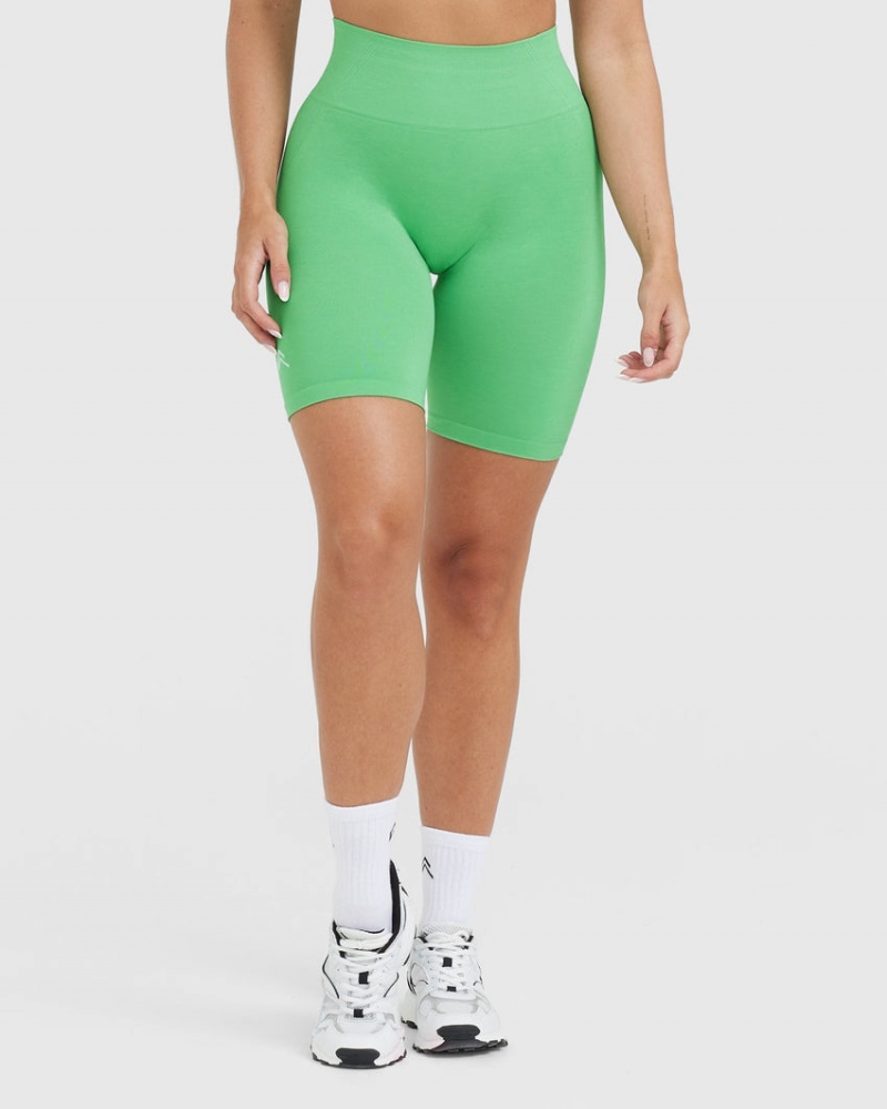 Oner Active Effortless Seamless Cycling Korte Broek Groen | JYE-632498