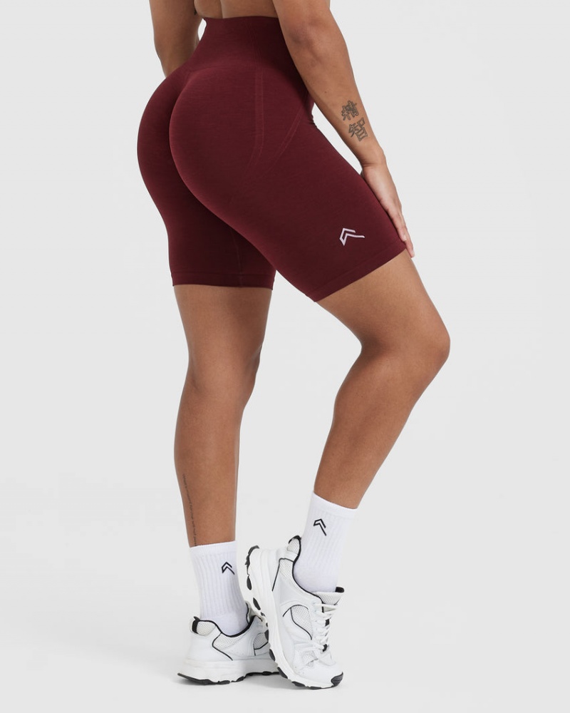 Oner Active Effortless Seamless Cycling Korte Broek Bordeaux | FOU-781569