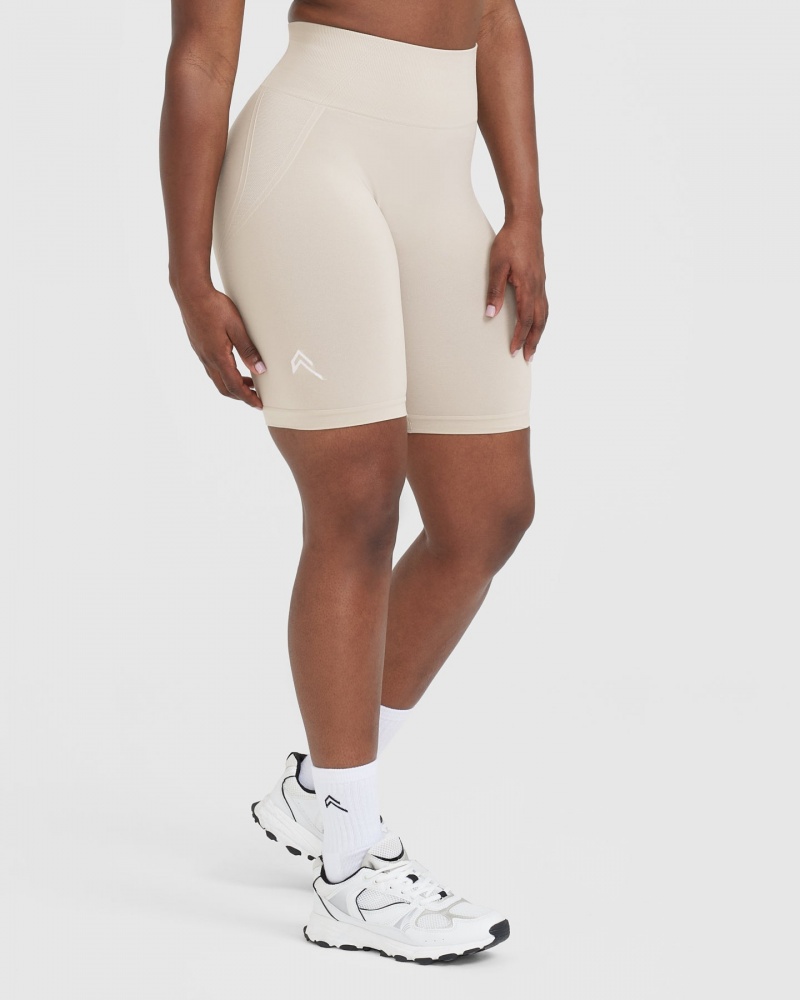 Oner Active Effortless Seamless Cycling Korte Broek Bruin | KQN-451730