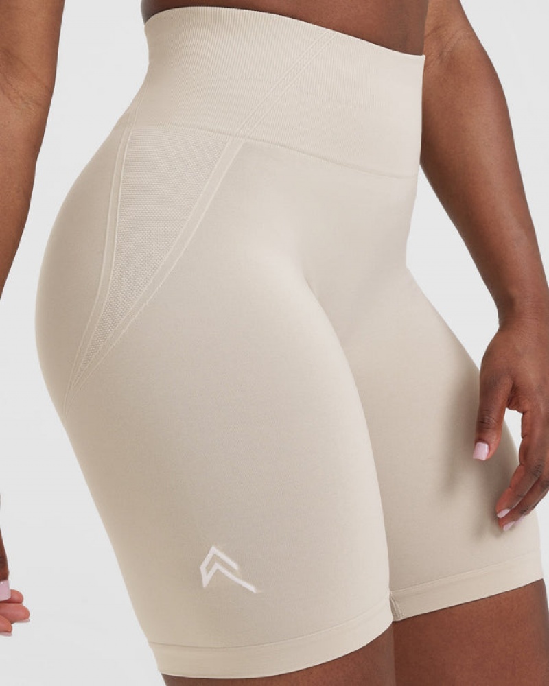 Oner Active Effortless Seamless Cycling Korte Broek Bruin | KQN-451730