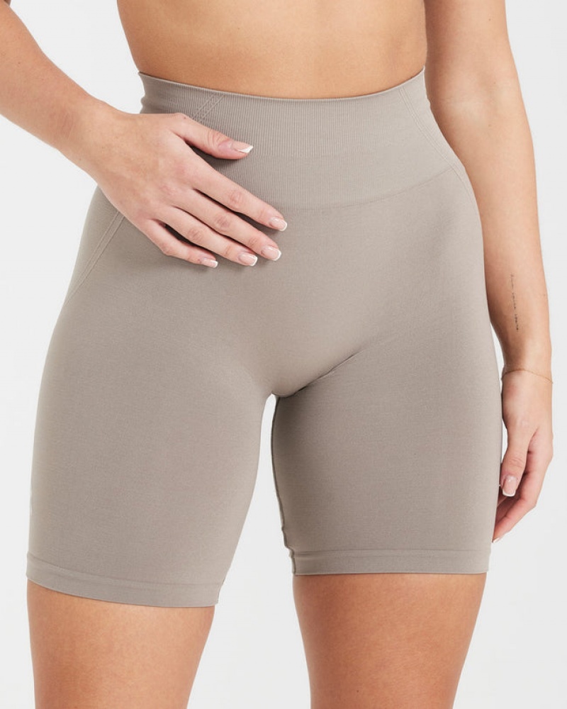 Oner Active Effortless Seamless Cycling Korte Broek Grijs | LWY-904371