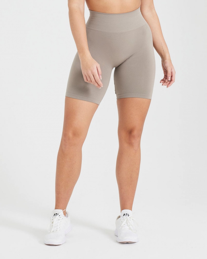 Oner Active Effortless Seamless Cycling Korte Broek Grijs | LWY-904371