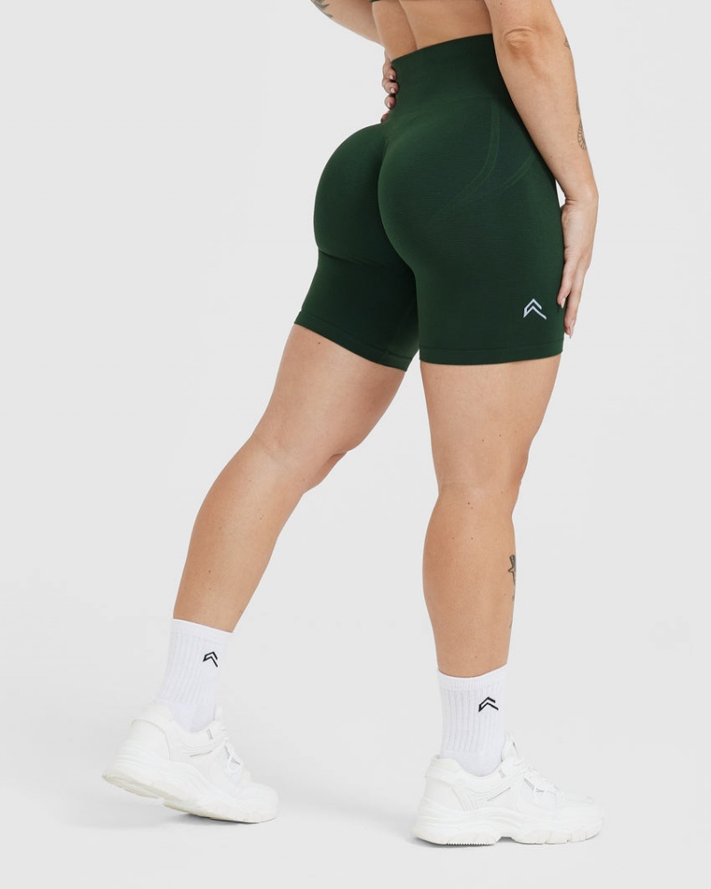 Oner Active Effortless Seamless Cycling Korte Broek Groen | ASW-741296