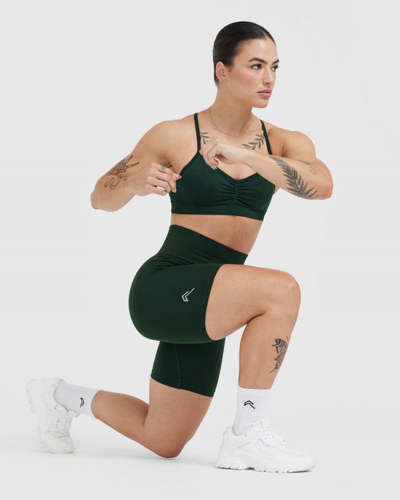 Oner Active Effortless Seamless Cycling Korte Broek Groen | ASW-741296