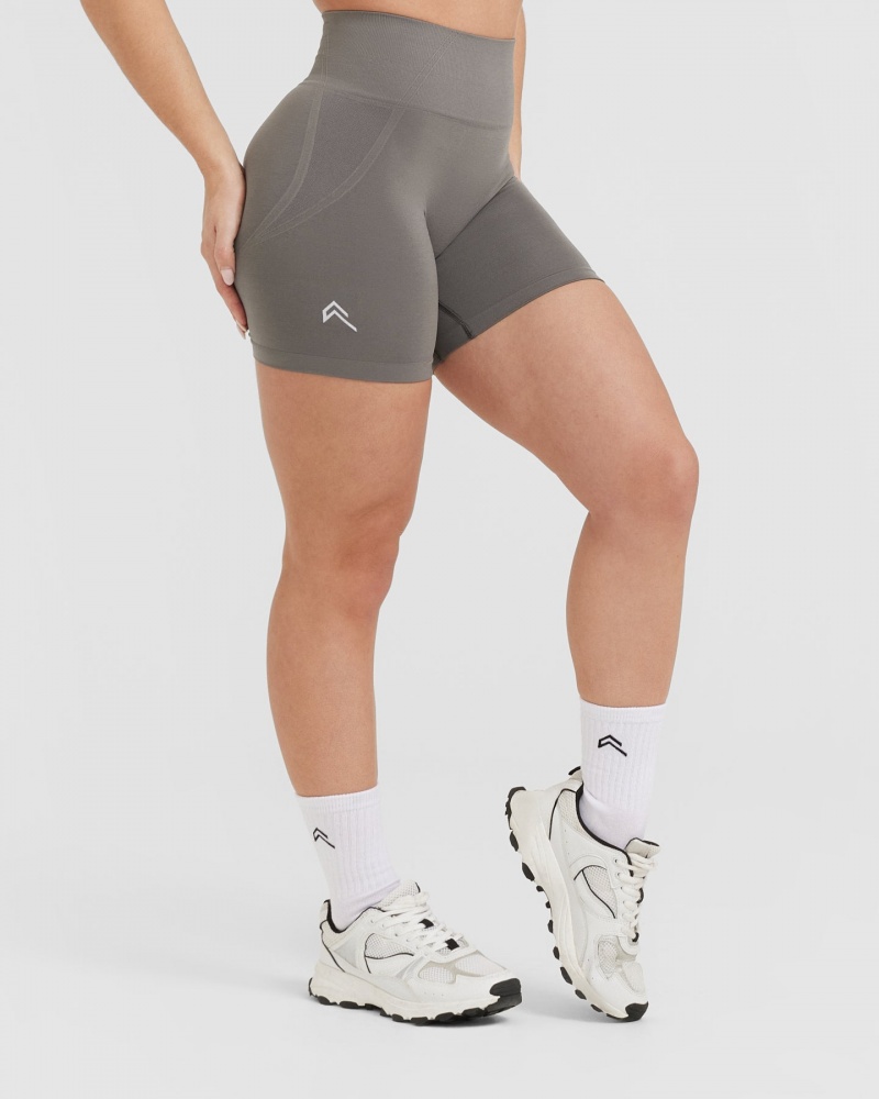 Oner Active Effortless Seamless Korte Broek Grijs | YAX-632401