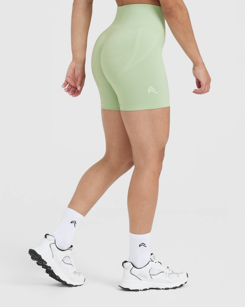 Oner Active Effortless Seamless Korte Broek Mintgroen Groen | VND-710492