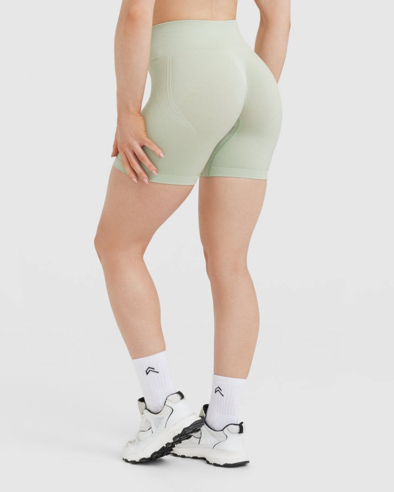 Oner Active Effortless Seamless Korte Broek Groen | SDI-407382