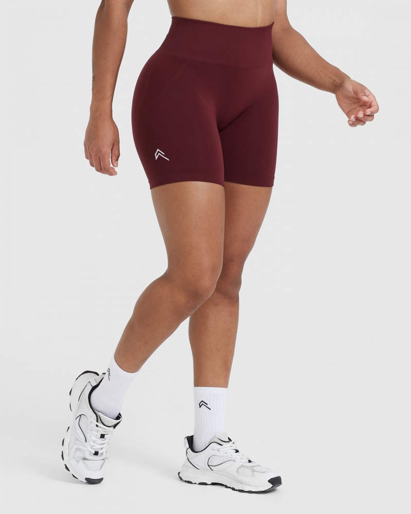 Oner Active Effortless Seamless Korte Broek Bordeaux | HMW-984301