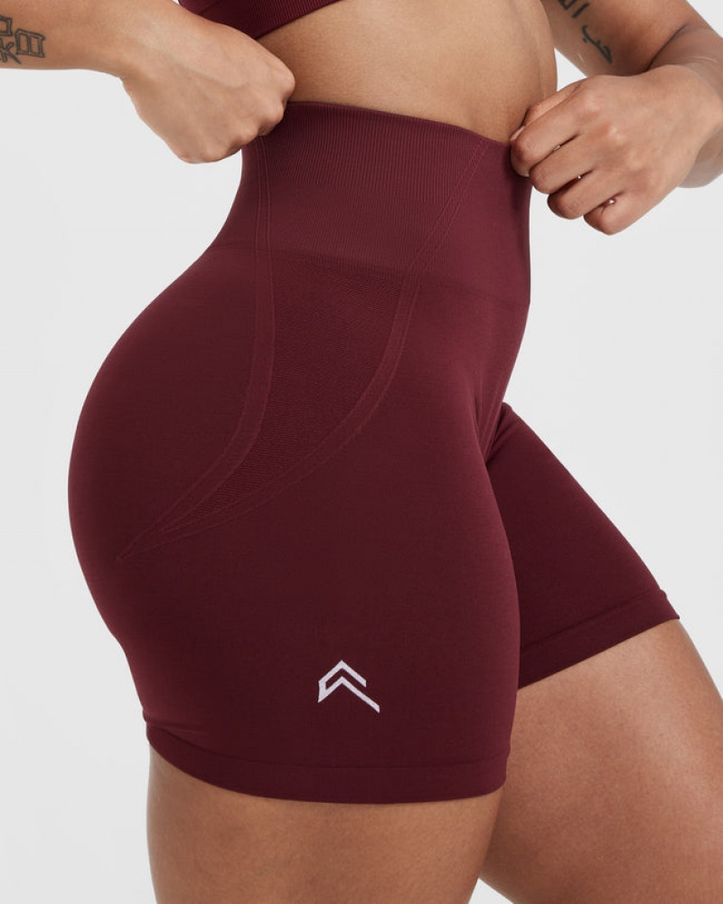 Oner Active Effortless Seamless Korte Broek Bordeaux | HMW-984301