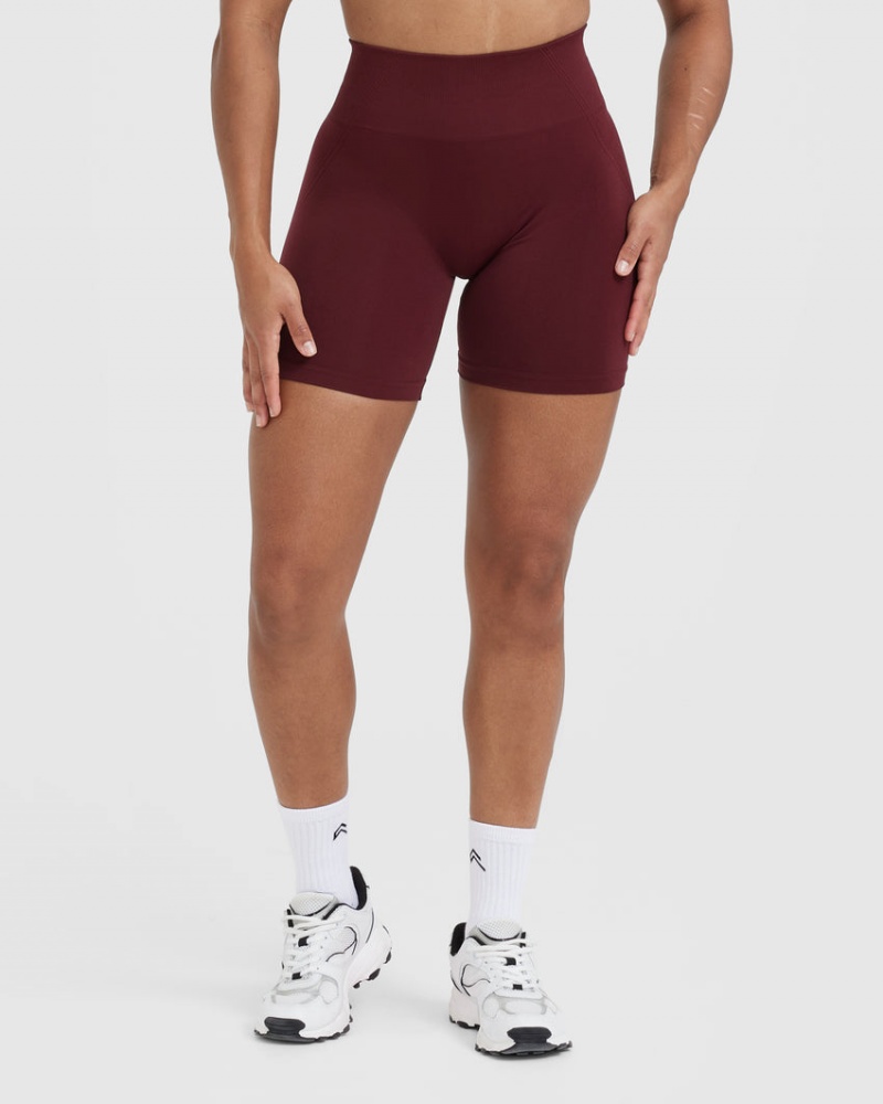 Oner Active Effortless Seamless Korte Broek Bordeaux | HMW-984301