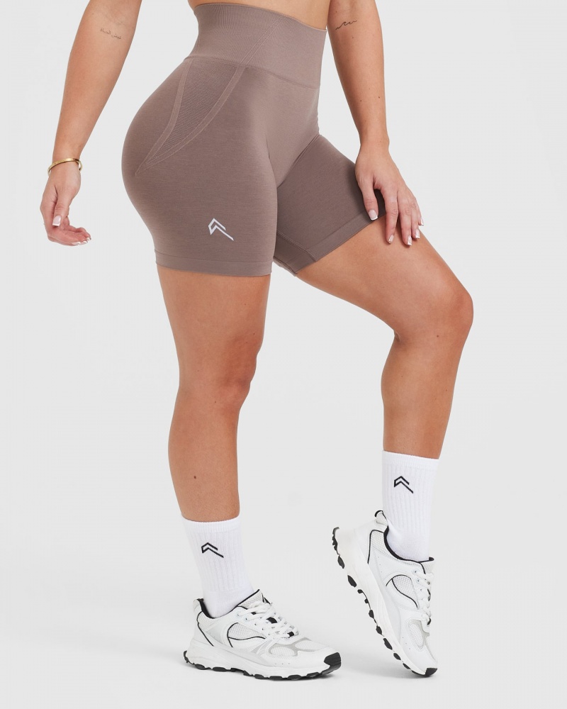 Oner Active Effortless Seamless Korte Broek Bruin | AQI-087259