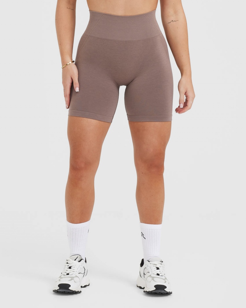 Oner Active Effortless Seamless Korte Broek Bruin | AQI-087259