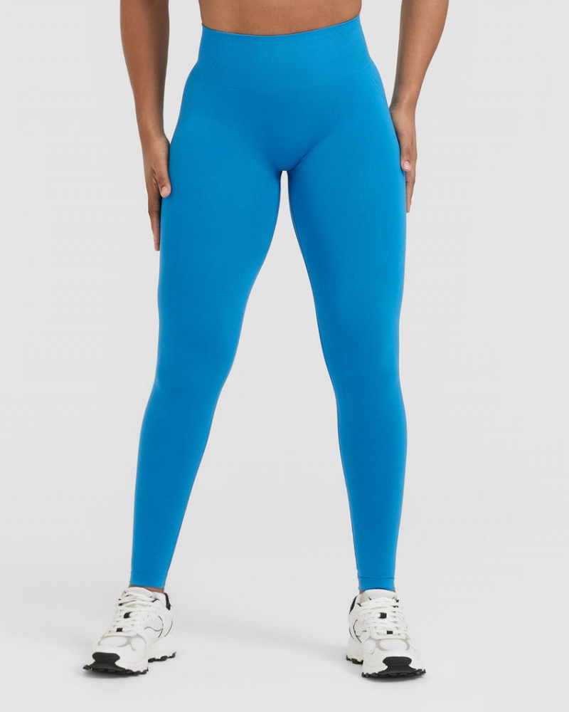 Oner Active Effortless Seamless Leggings Blauw | KGC-063521