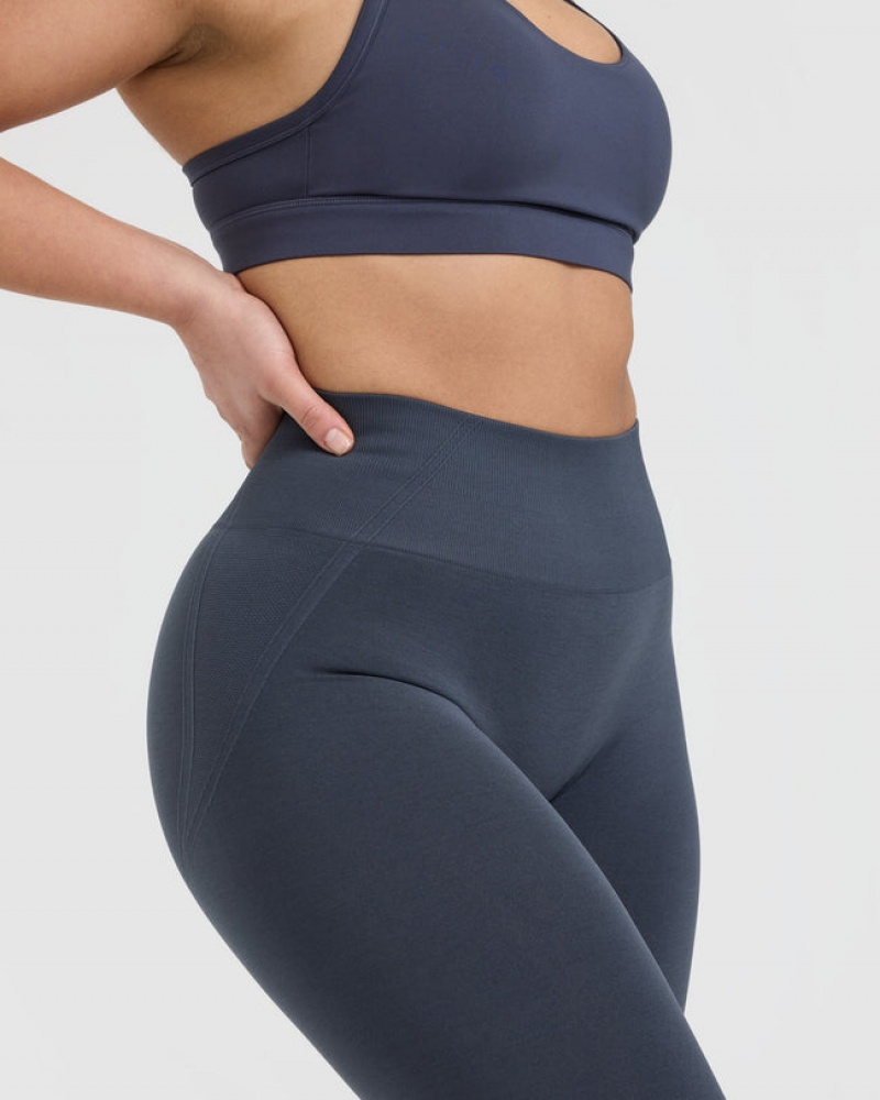 Oner Active Effortless Seamless Leggings Blauw | FGX-639150