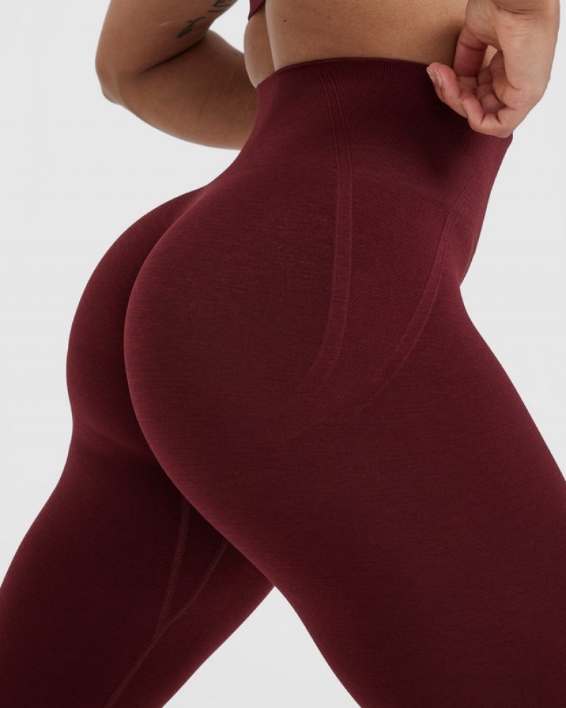 Oner Active Effortless Seamless Leggings Bordeaux | JML-508243