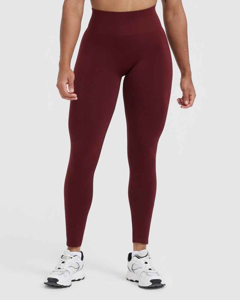 Oner Active Effortless Seamless Leggings Bordeaux | JML-508243