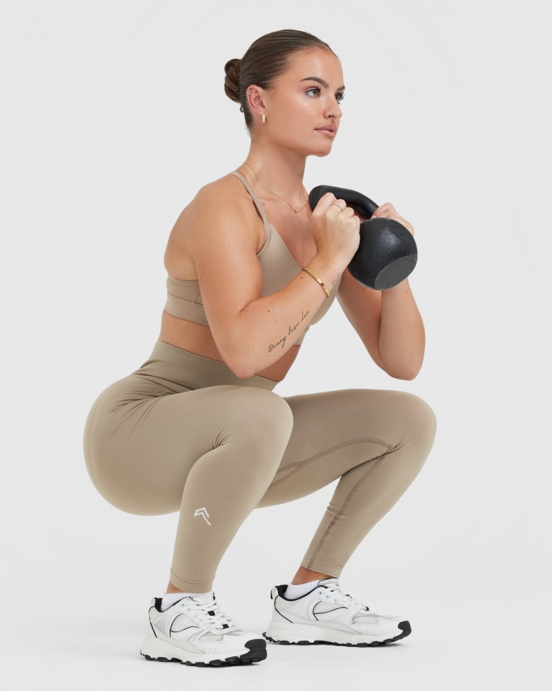 Oner Active Effortless Seamless Leggings Grijs | MEA-978351