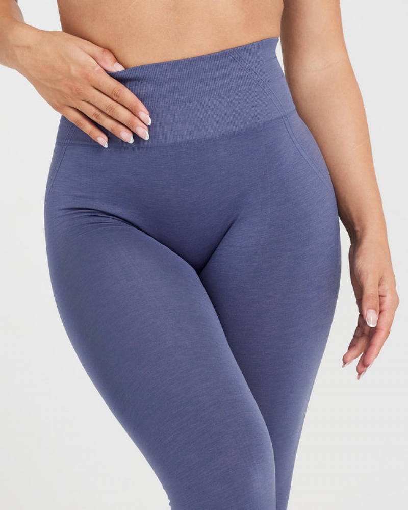 Oner Active Effortless Seamless Leggings Blauw | APL-419583