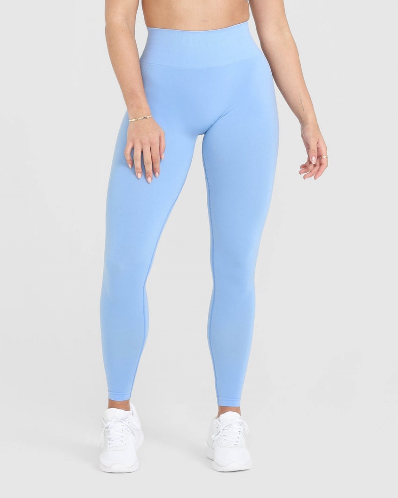 Oner Active Effortless Seamless Leggings Blauw | ONI-876139