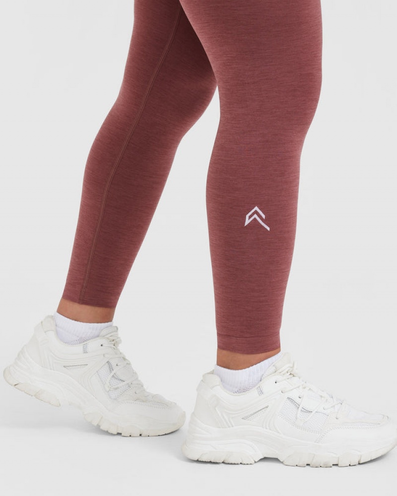 Oner Active Effortless Seamless Leggings Rood | LNQ-653107