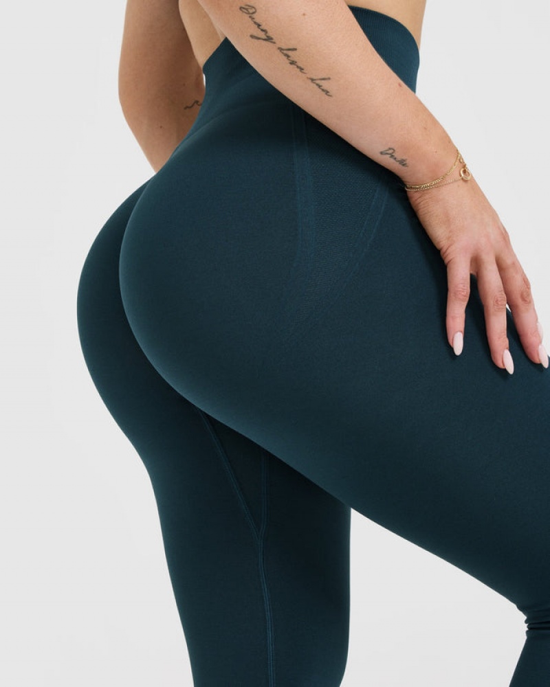 Oner Active Effortless Seamless Leggings Blauw | HKB-469325