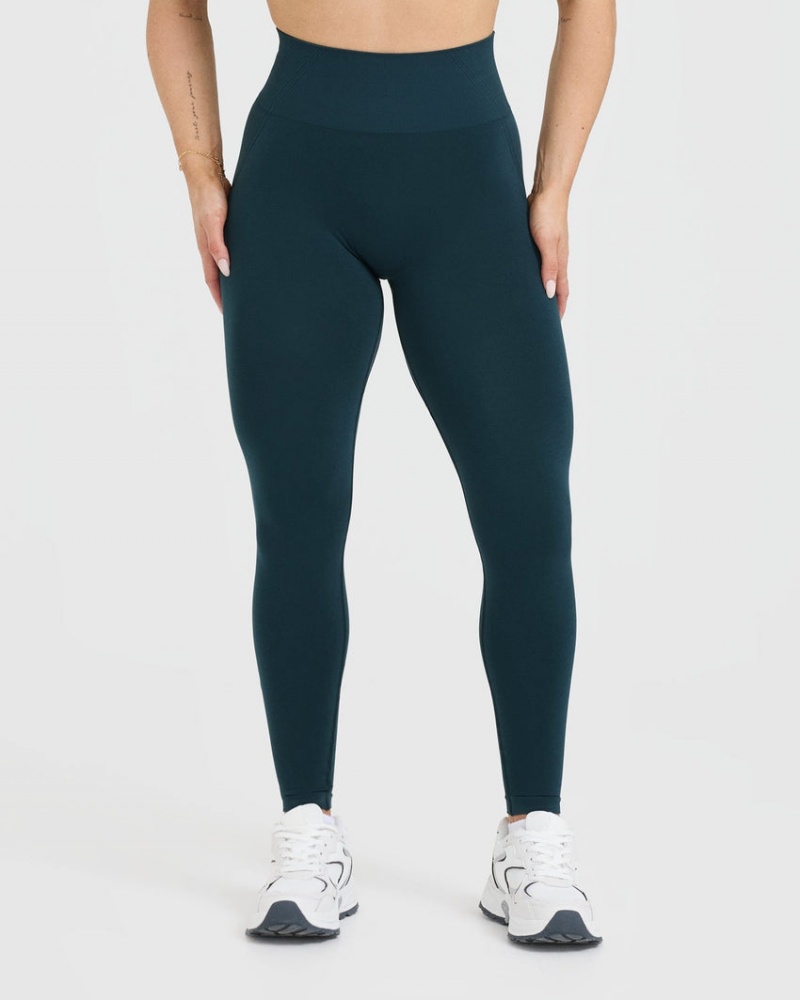 Oner Active Effortless Seamless Leggings Blauw | HKB-469325