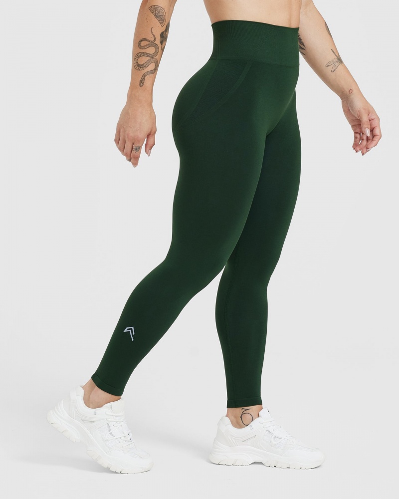 Oner Active Effortless Seamless Leggings Groen | VPD-516342