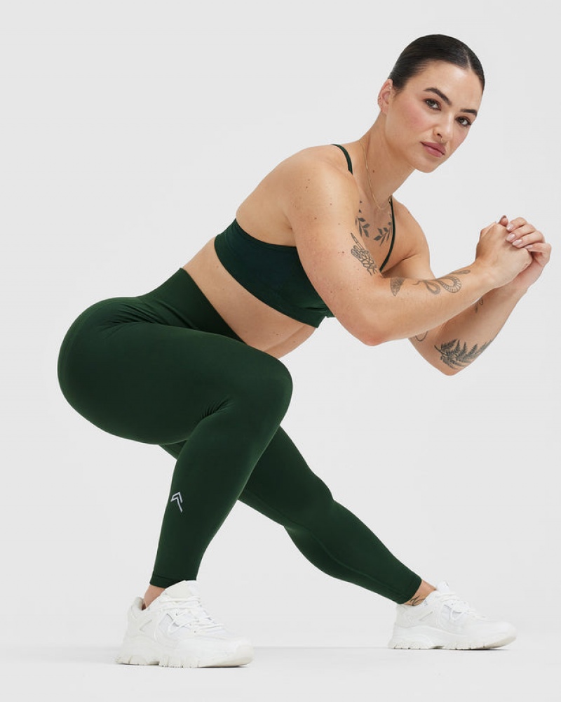 Oner Active Effortless Seamless Leggings Groen | VPD-516342