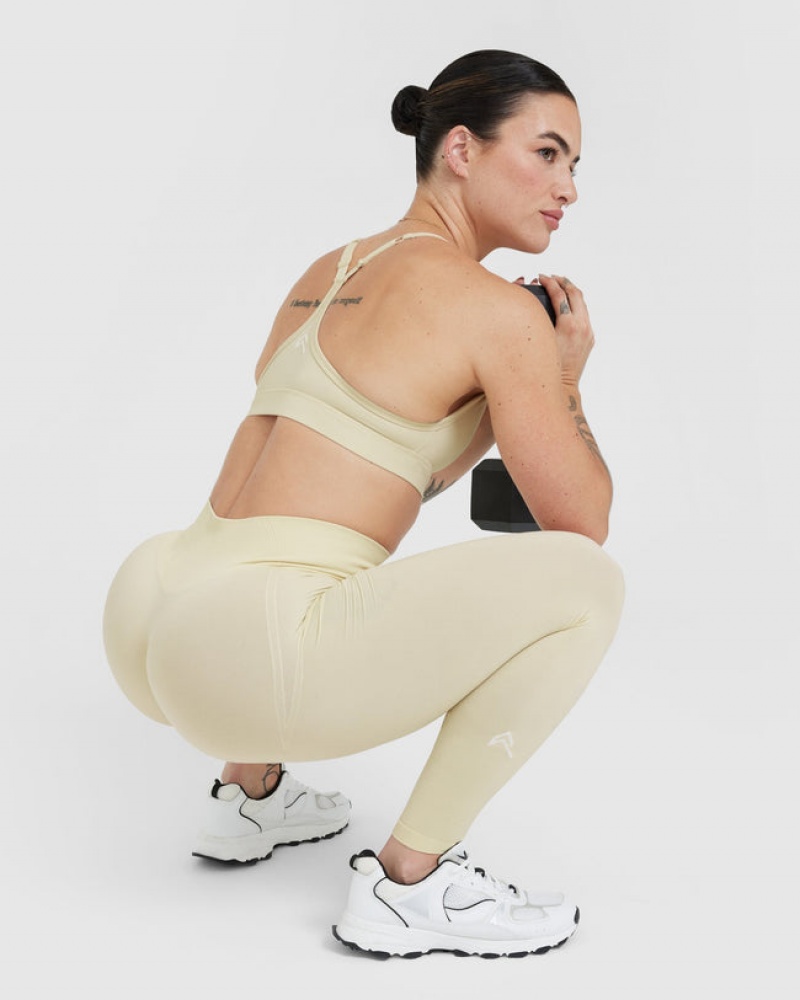 Oner Active Effortless Seamless Leggings Lichtgeel | BHX-309426