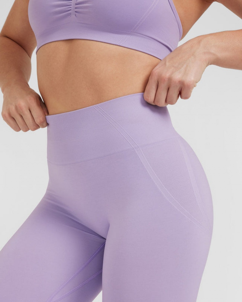 Oner Active Effortless Seamless Leggings Paars | FJP-739218