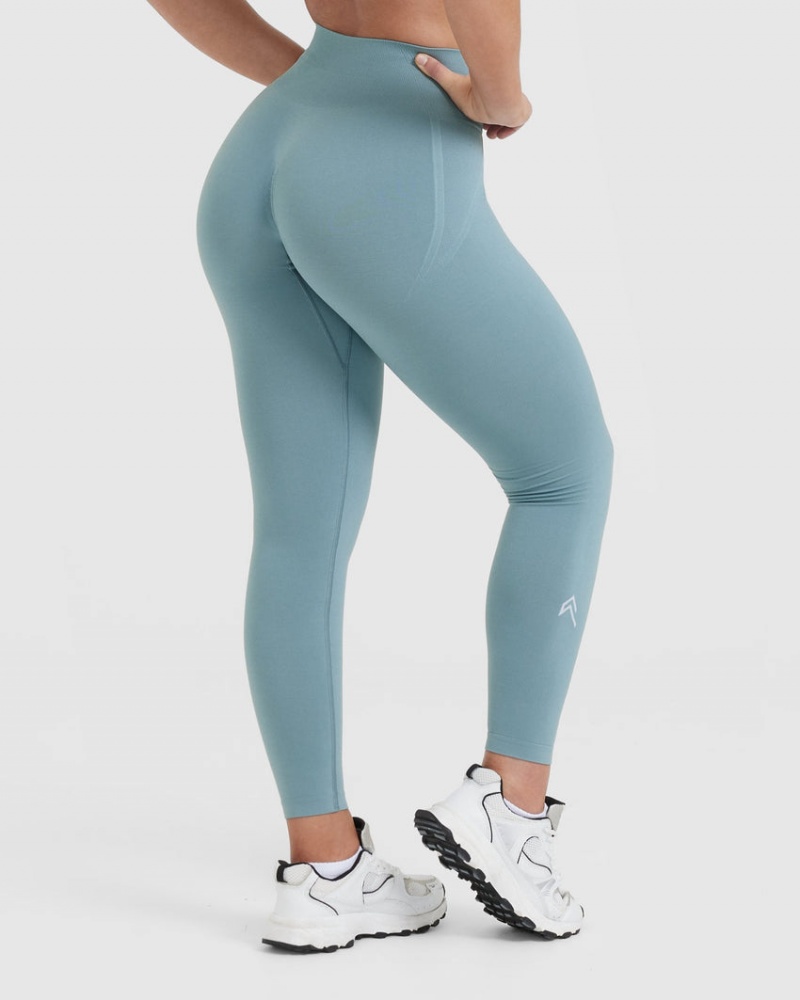 Oner Active Effortless Seamless Leggings Grijs Blauw | BKW-179824