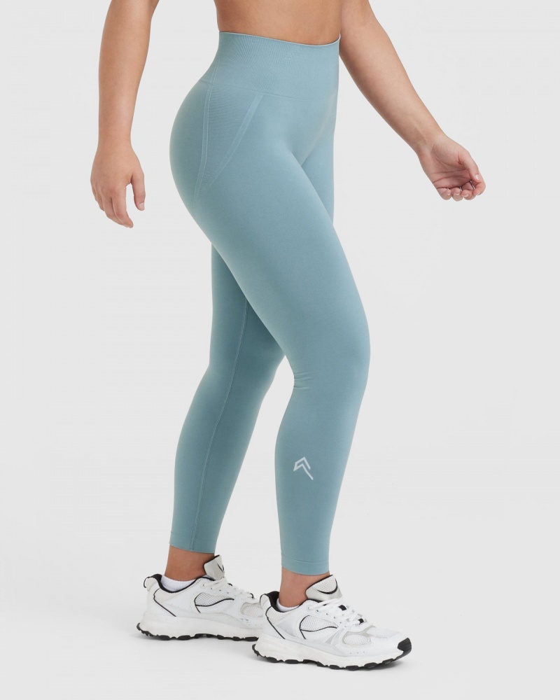 Oner Active Effortless Seamless Leggings Grijs Blauw | BKW-179824