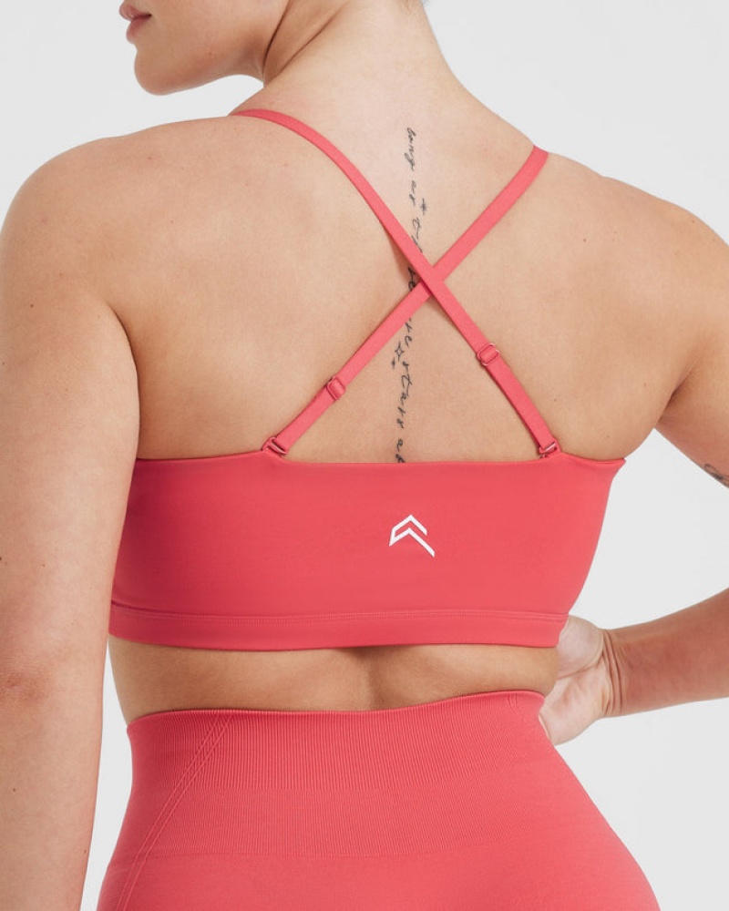 Oner Active Everyday Bandeau Bralette Sports Bras Rood | USZ-124706