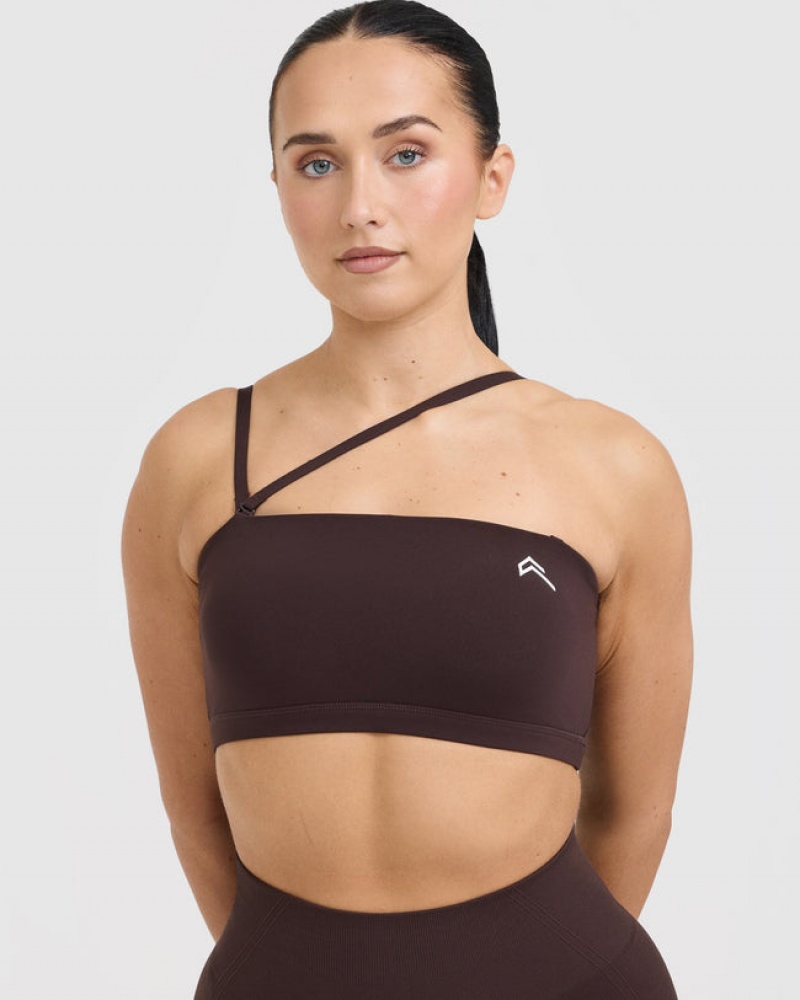 Oner Active Everyday Bandeau Bralette Sports Bras Paars Bruin | UER-231648