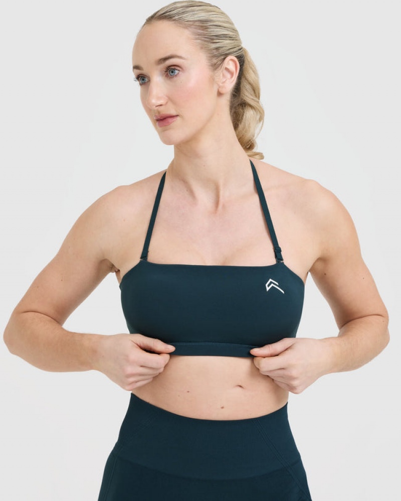 Oner Active Everyday Bandeau Bralette Sports Bras Blauw | LOC-164238