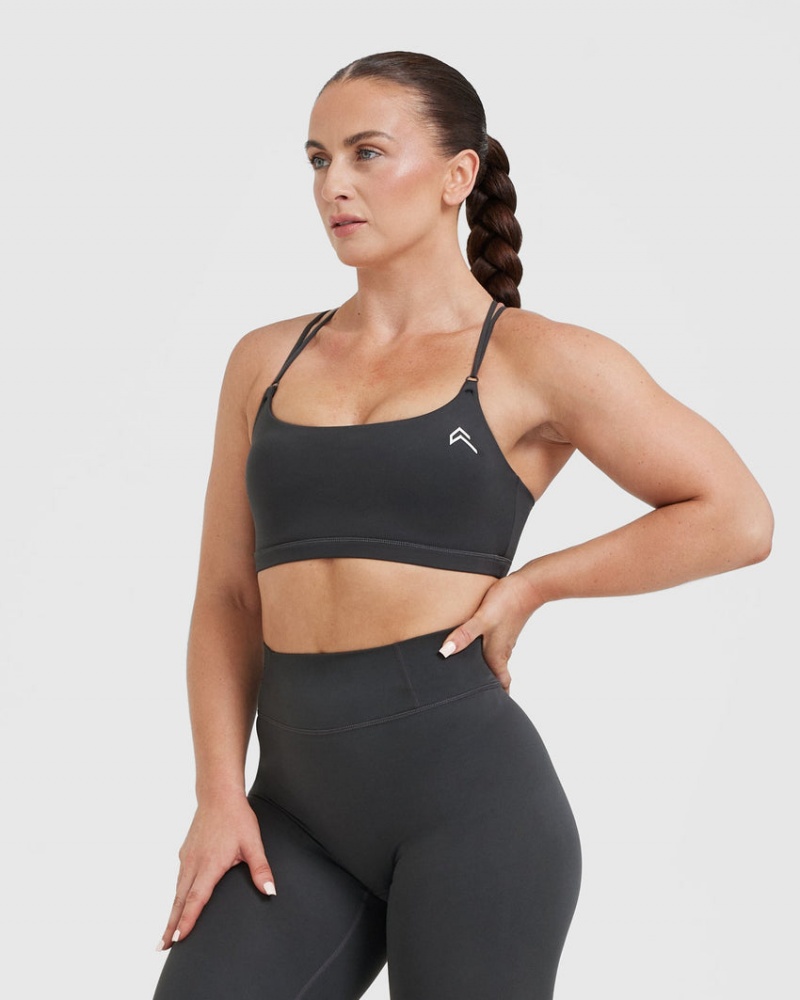 Oner Active Everyday Cross Over Bralette Sports Bras Zwart | IDN-634179