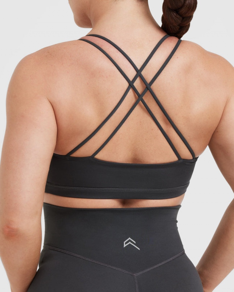 Oner Active Everyday Cross Over Bralette Sports Bras Zwart | IDN-634179