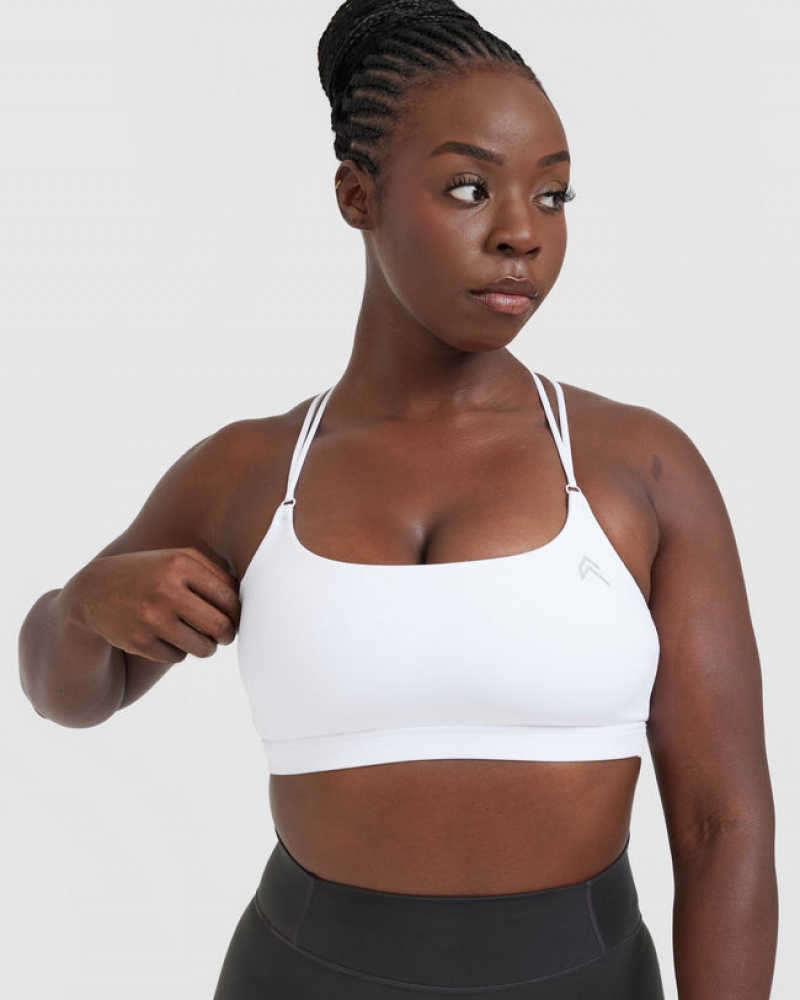 Oner Active Everyday Cross Over Bralette Sports Bras Wit | ZEG-901267