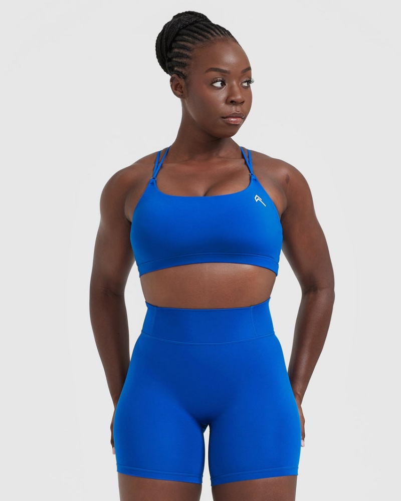 Oner Active Everyday Cross Over Bralette Sports Bras Diepblauw | ONA-597062