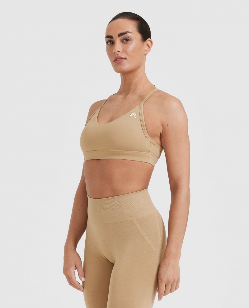 Oner Active Everyday Sports Bras Bruin | OIX-296458