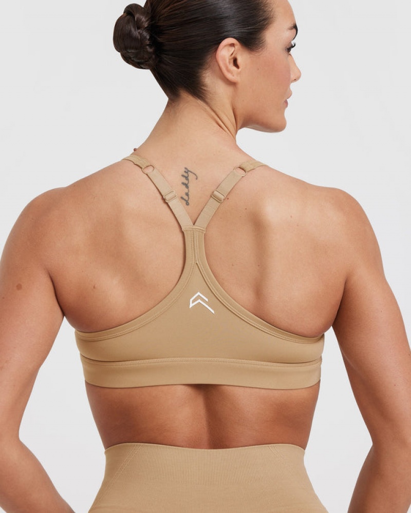 Oner Active Everyday Sports Bras Bruin | OIX-296458