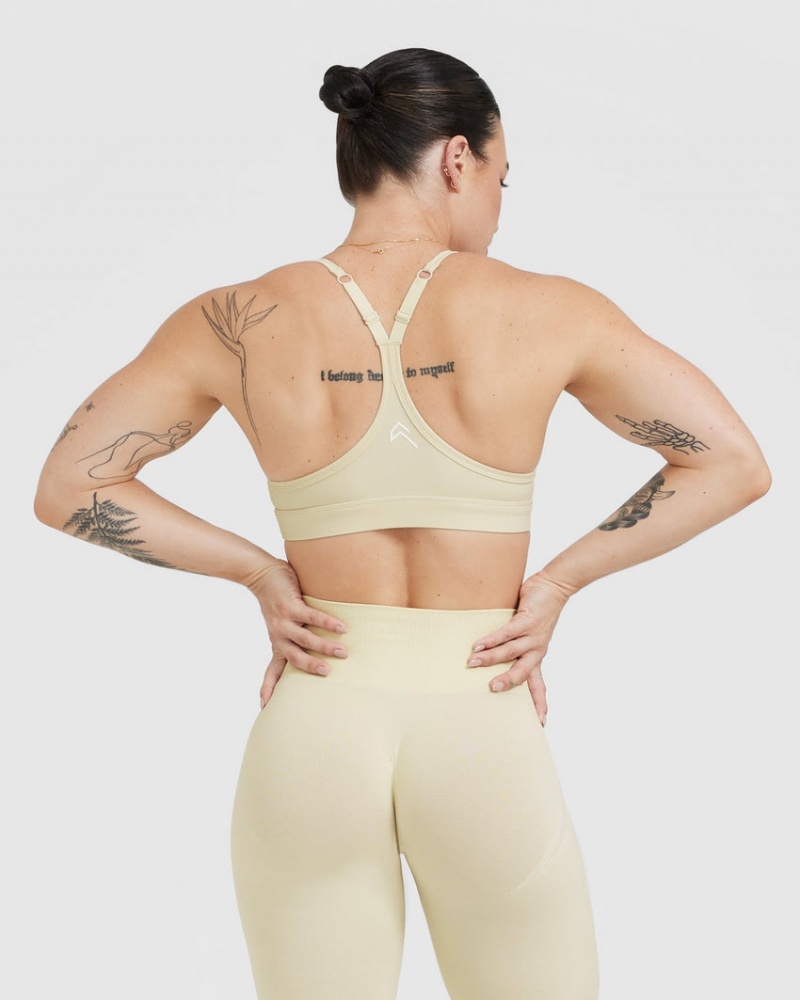 Oner Active Everyday Sports Bras Lichtgeel | XYG-943678