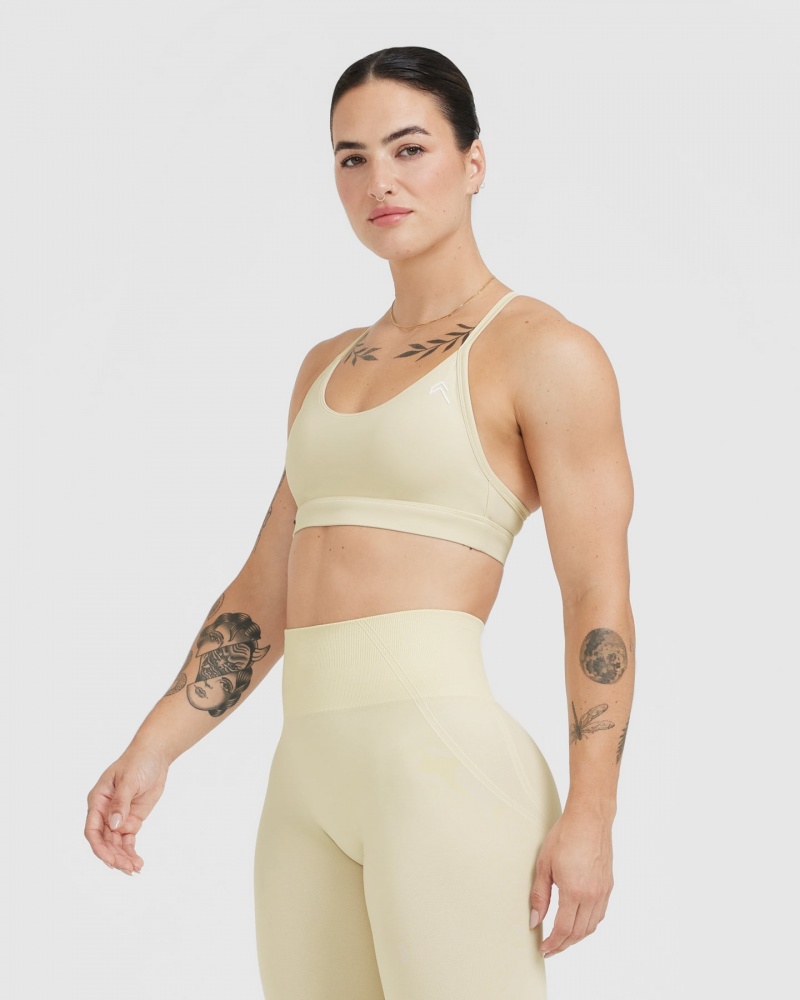 Oner Active Everyday Sports Bras Lichtgeel | XYG-943678