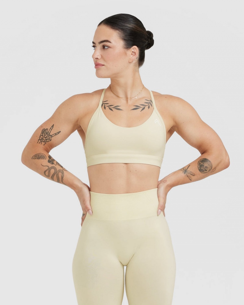 Oner Active Everyday Sports Bras Lichtgeel | XYG-943678