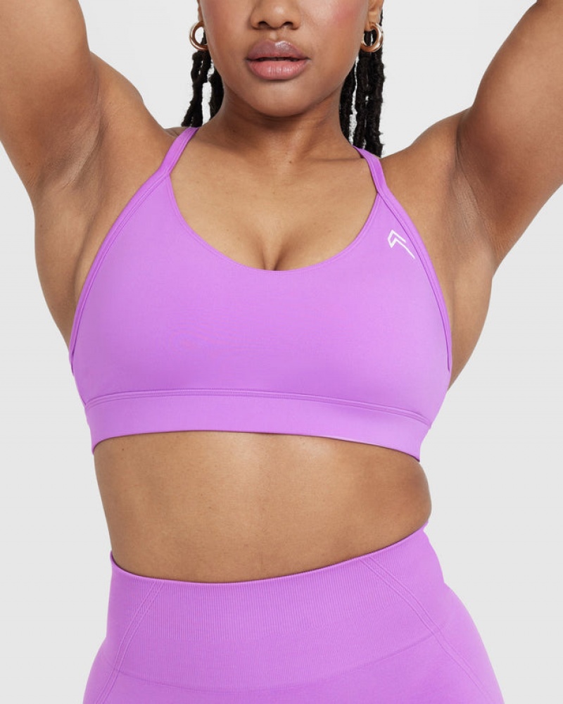 Oner Active Everyday Sports Bras Paars | VIB-246907