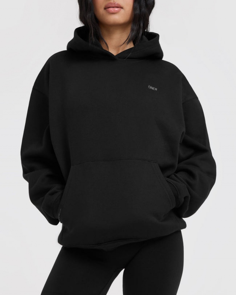 Oner Active Foundations Hoodie Zwart | OUN-523619